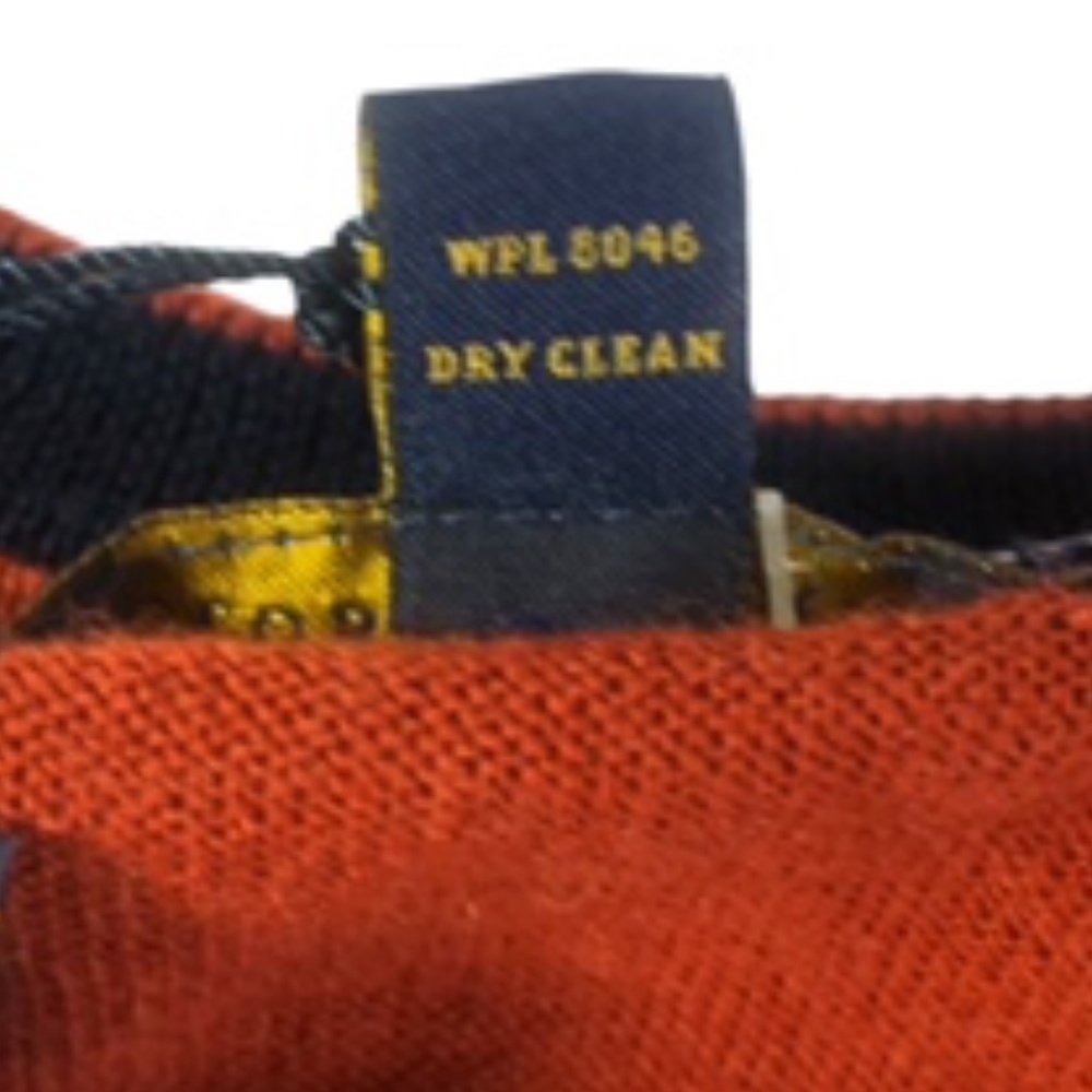 NWT Club Room V-Neck Long Sleeve Italian Yarn Men's Nutmeg Sweater Size M - Picture 7 of 8